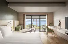 One Bedroom Deluxe Suite Ocean Front Balcony
